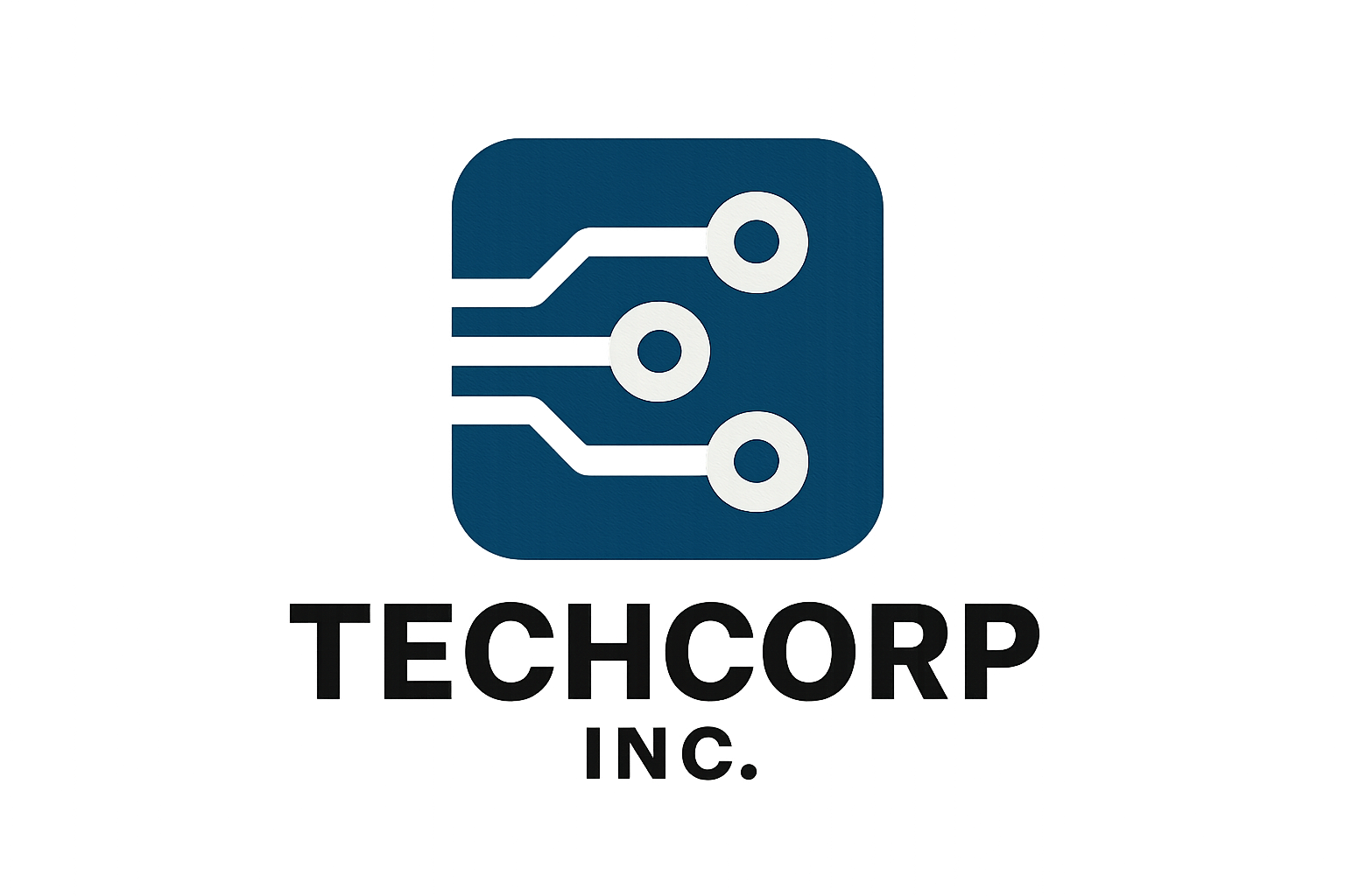 TechCorp Inc. logo